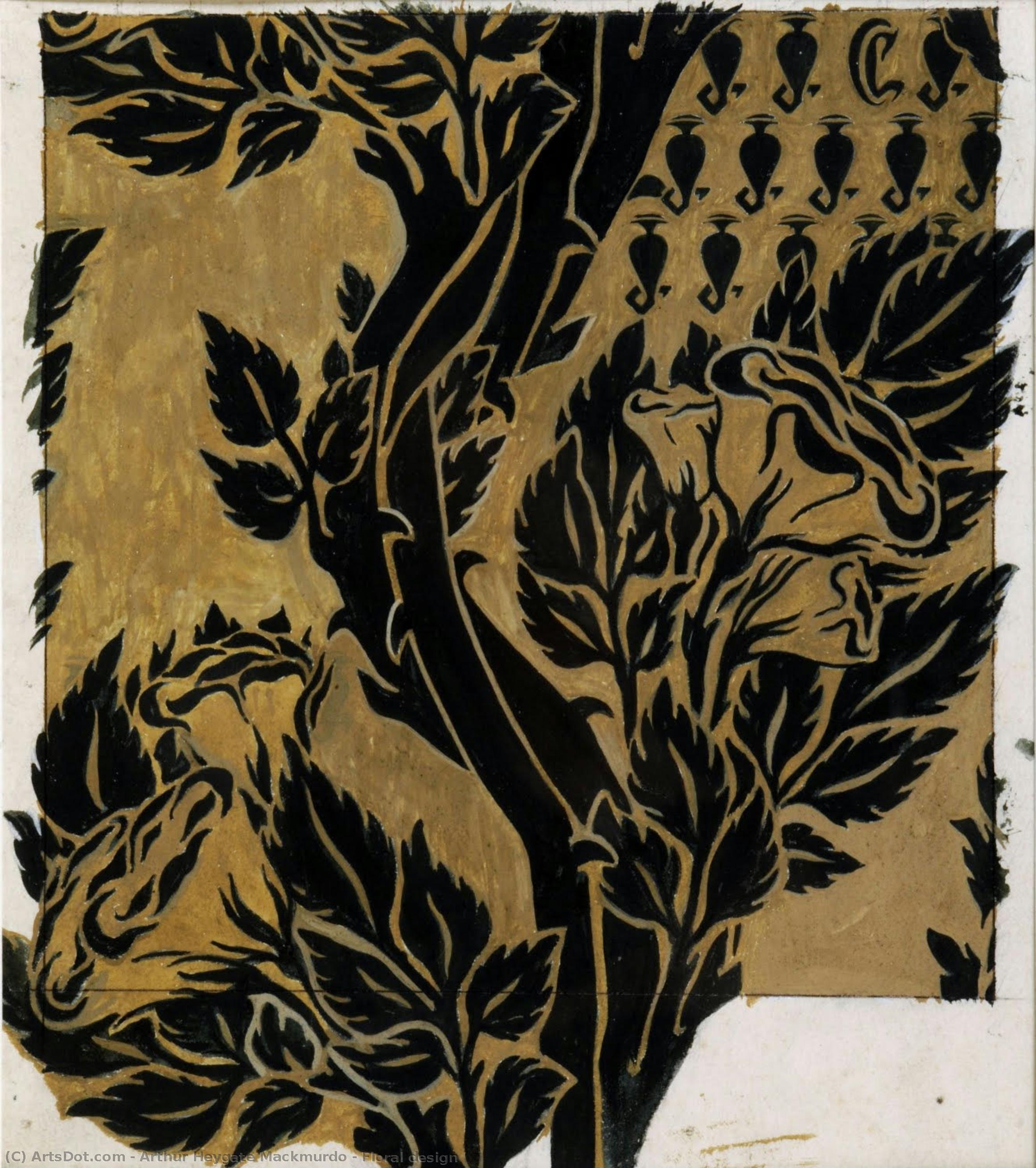 Floral Design — Arthur Heygate Mackmurdo