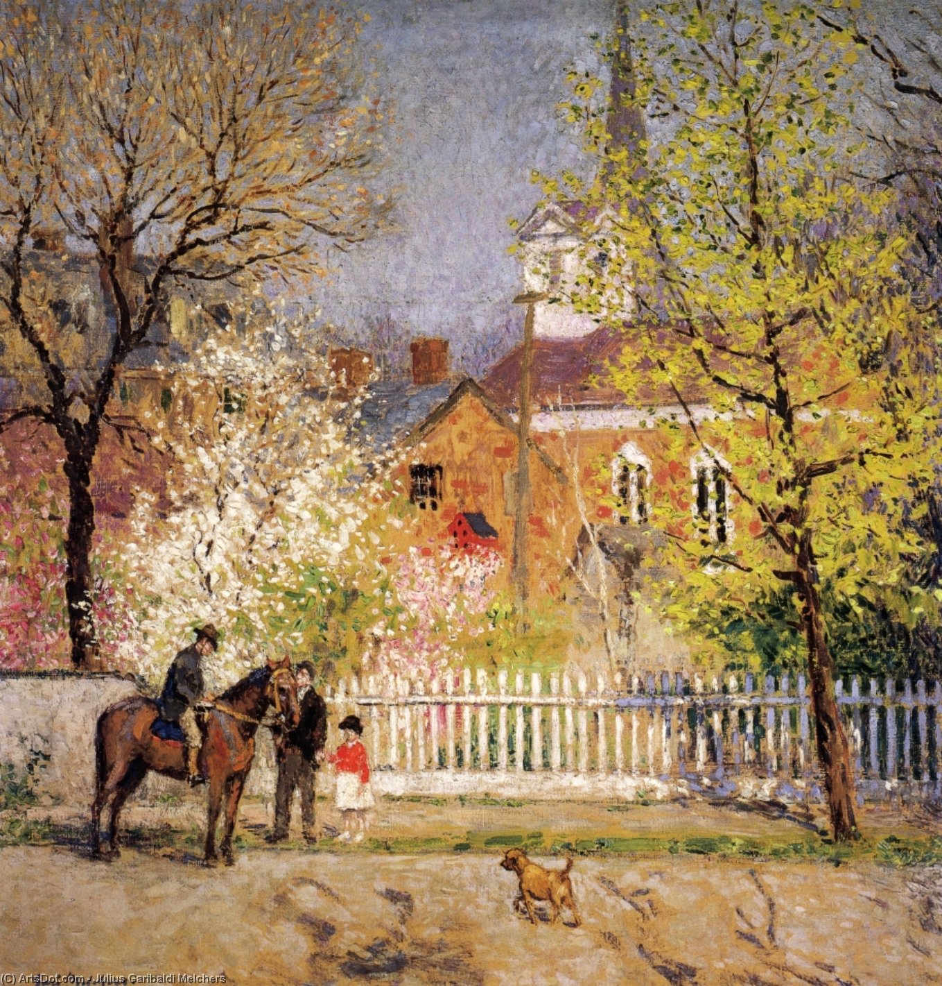 St. George's Church — Julius Garibaldi Melchers