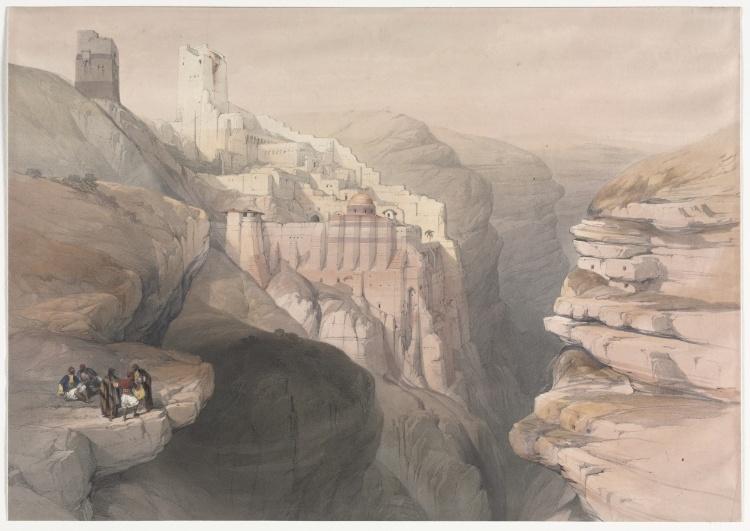 Convent Of St. Saba — David Roberts