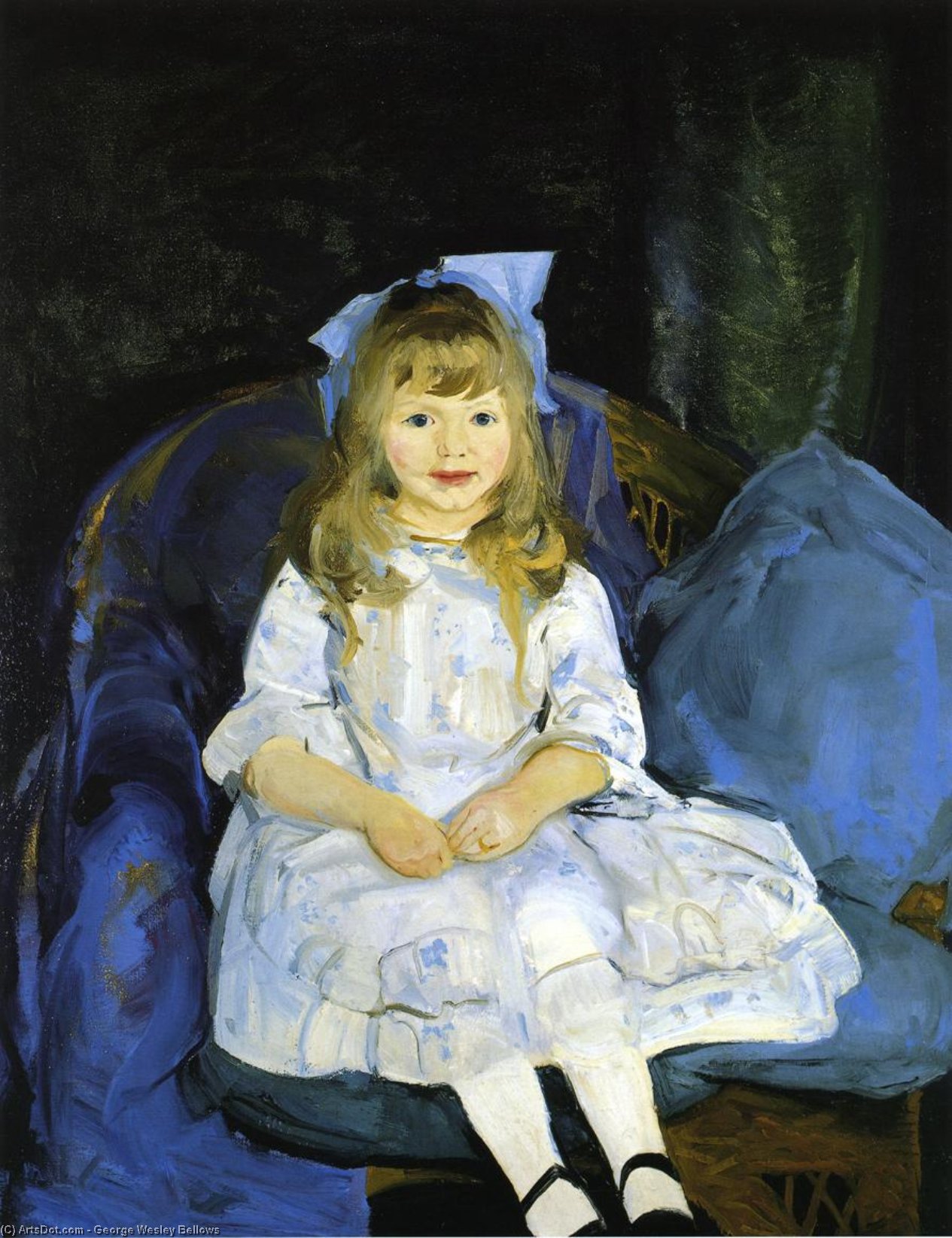 Portrait Of Anne — George Wesley Bellows