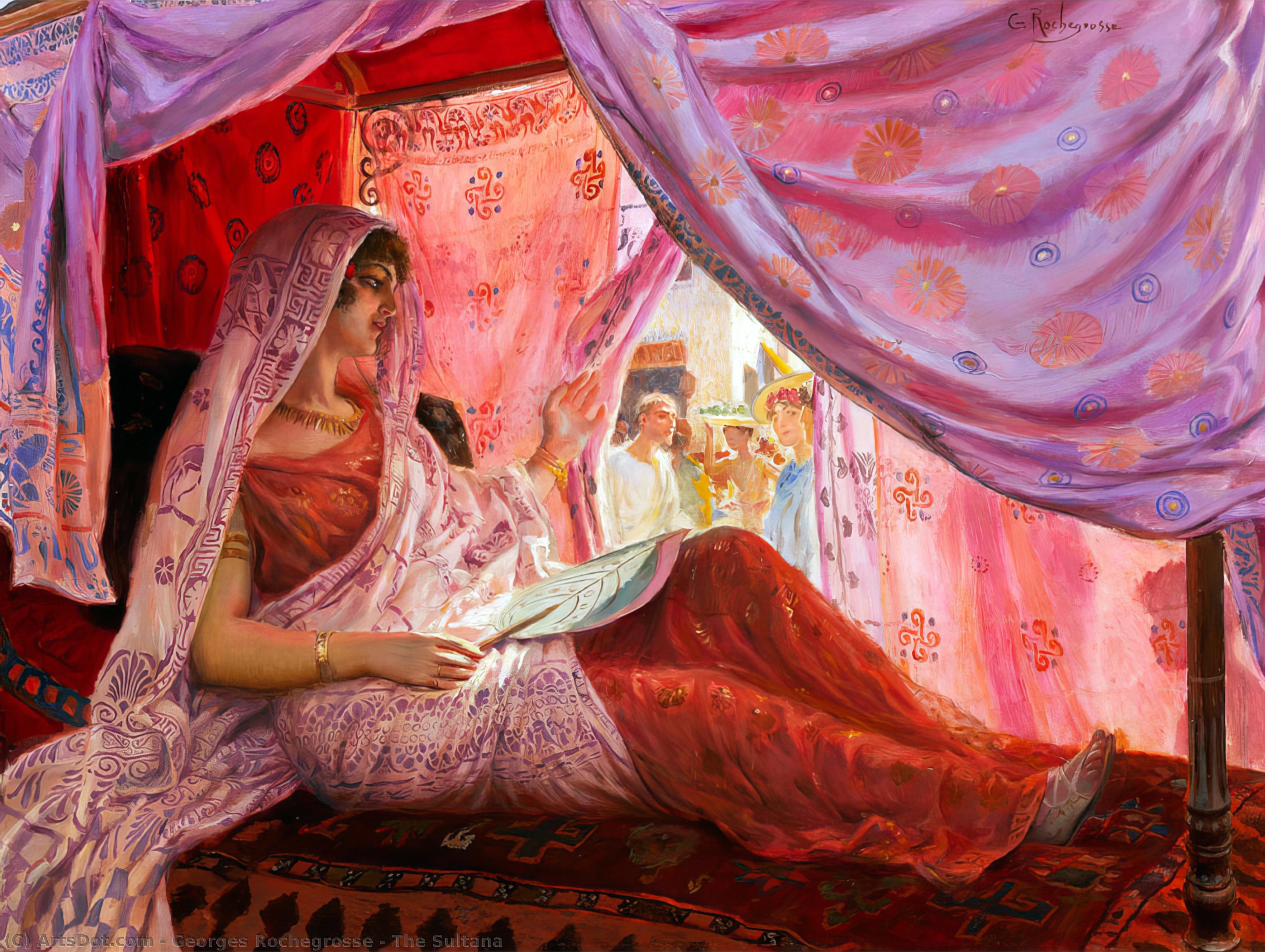 The Sultana — Georges Antoine Rochegrosse