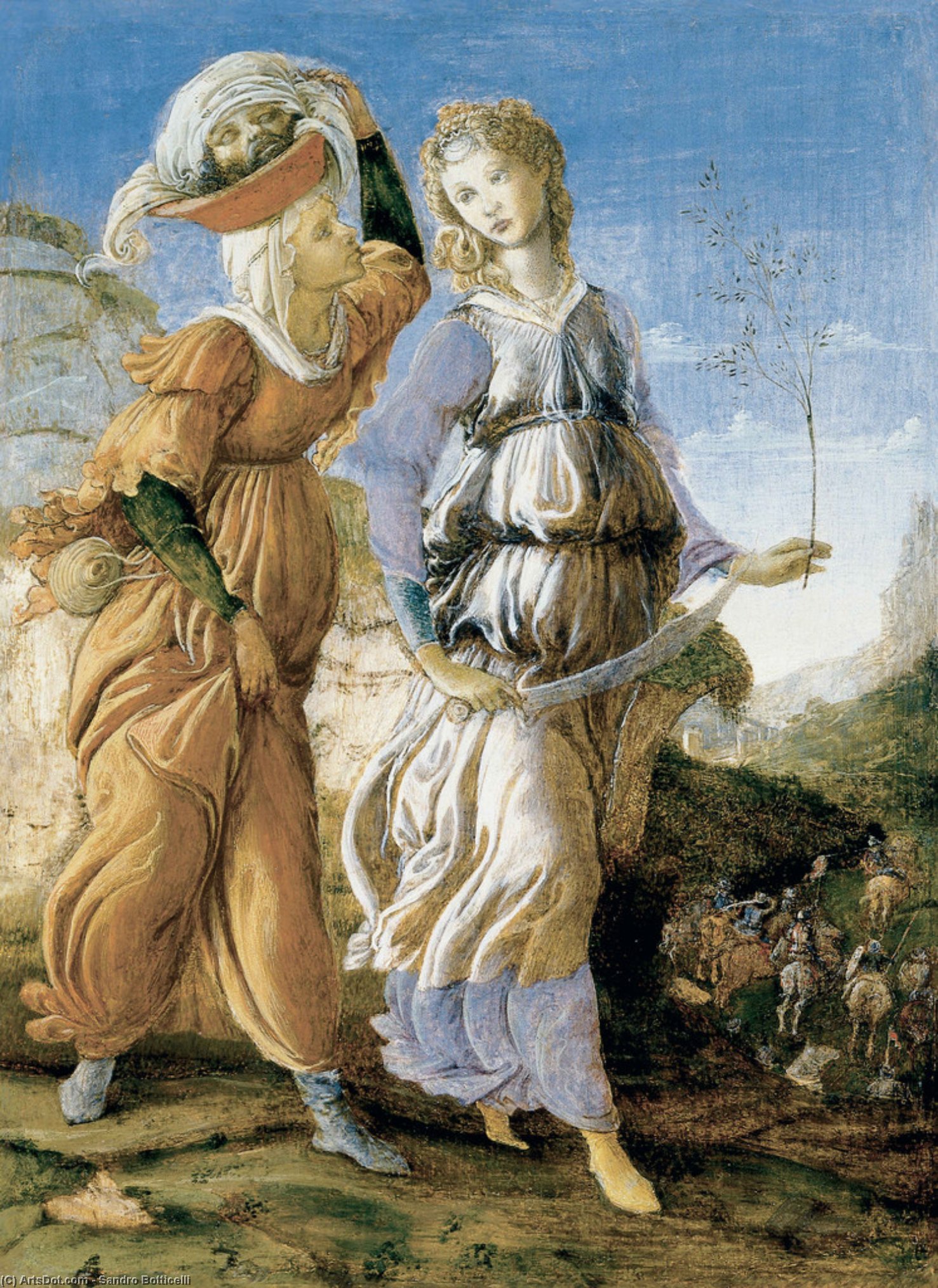 Judith With The Head Of Holofernes — Sandro Botticelli