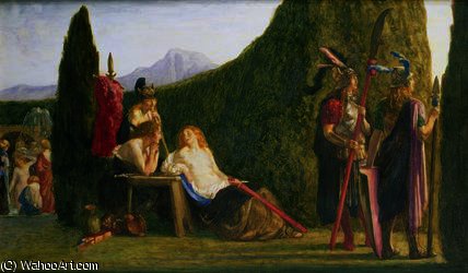 Queen Hippolyta's Guard — Robert Anning Bell