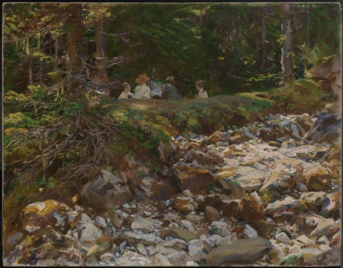 The Master And His Pupils — John Singer Sargent