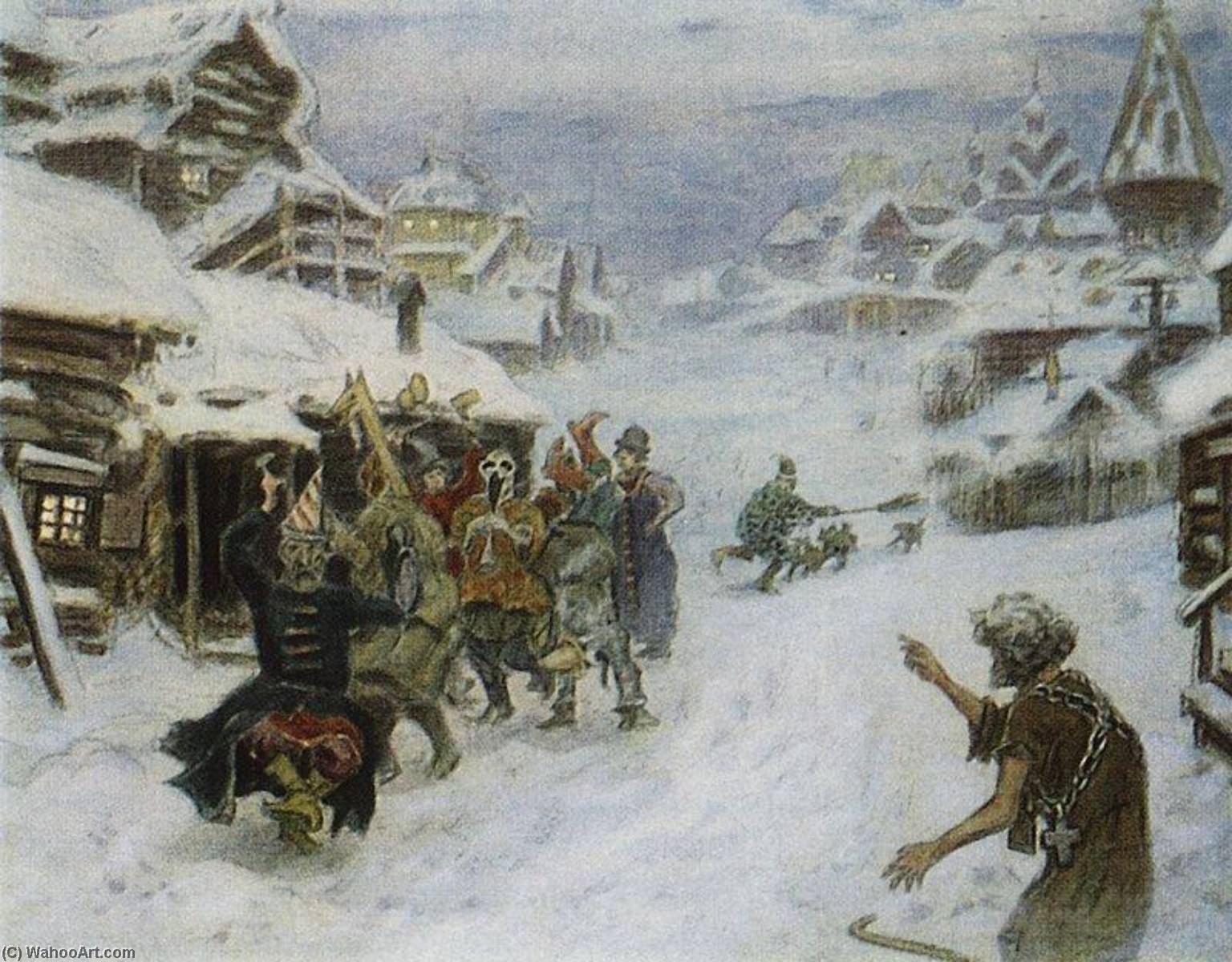 The Jesters — Apollinari Vasnetsov