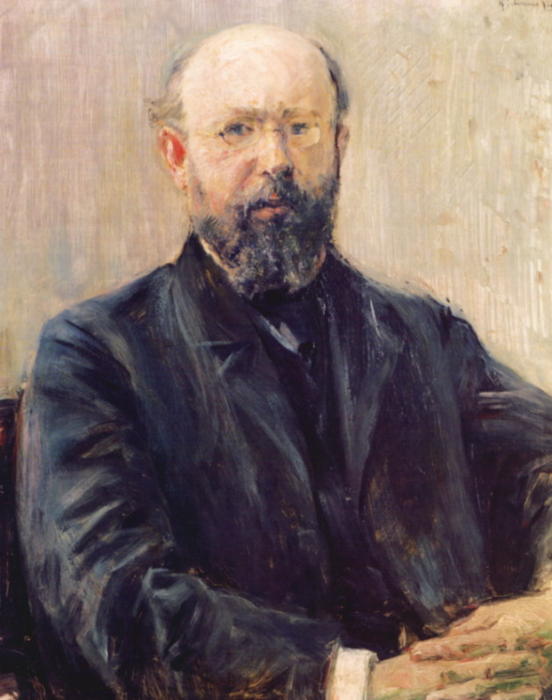 Portrait Of Professor Dr. Carl Bernstein — Max Liebermann