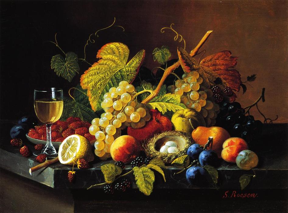 Still Life With Fruit (13) — Severin Roesen