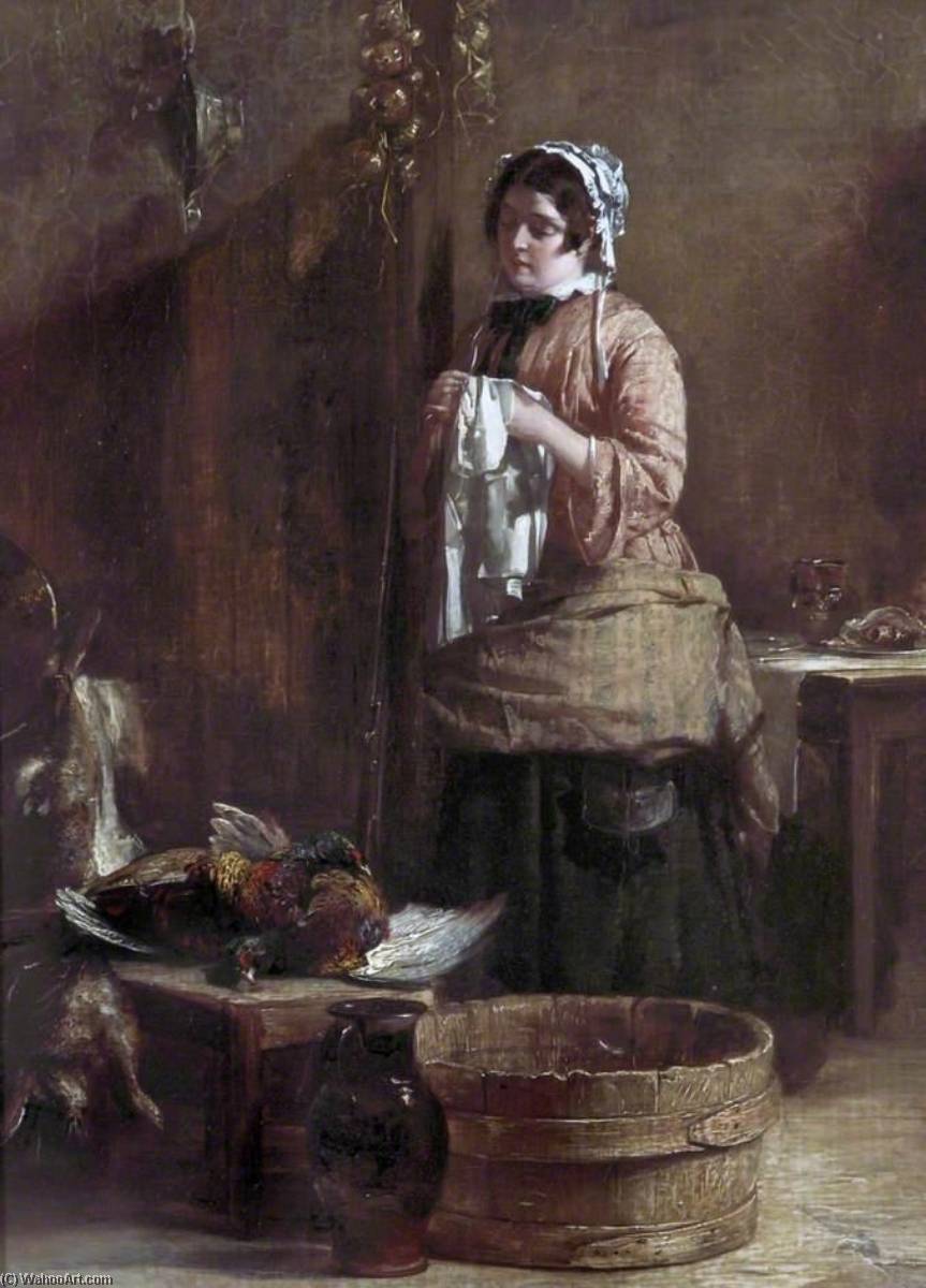 The Gamekeeper's Cottage — Thomas Faed