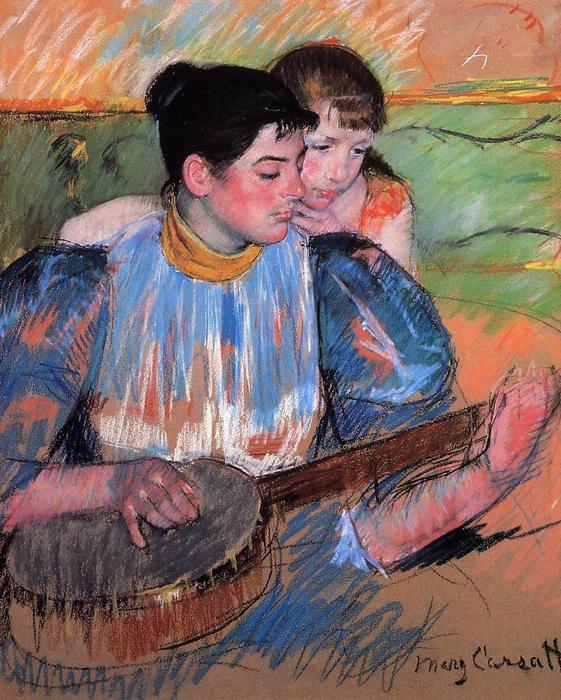 The Banjo Lesson — Mary Stevenson Cassatt