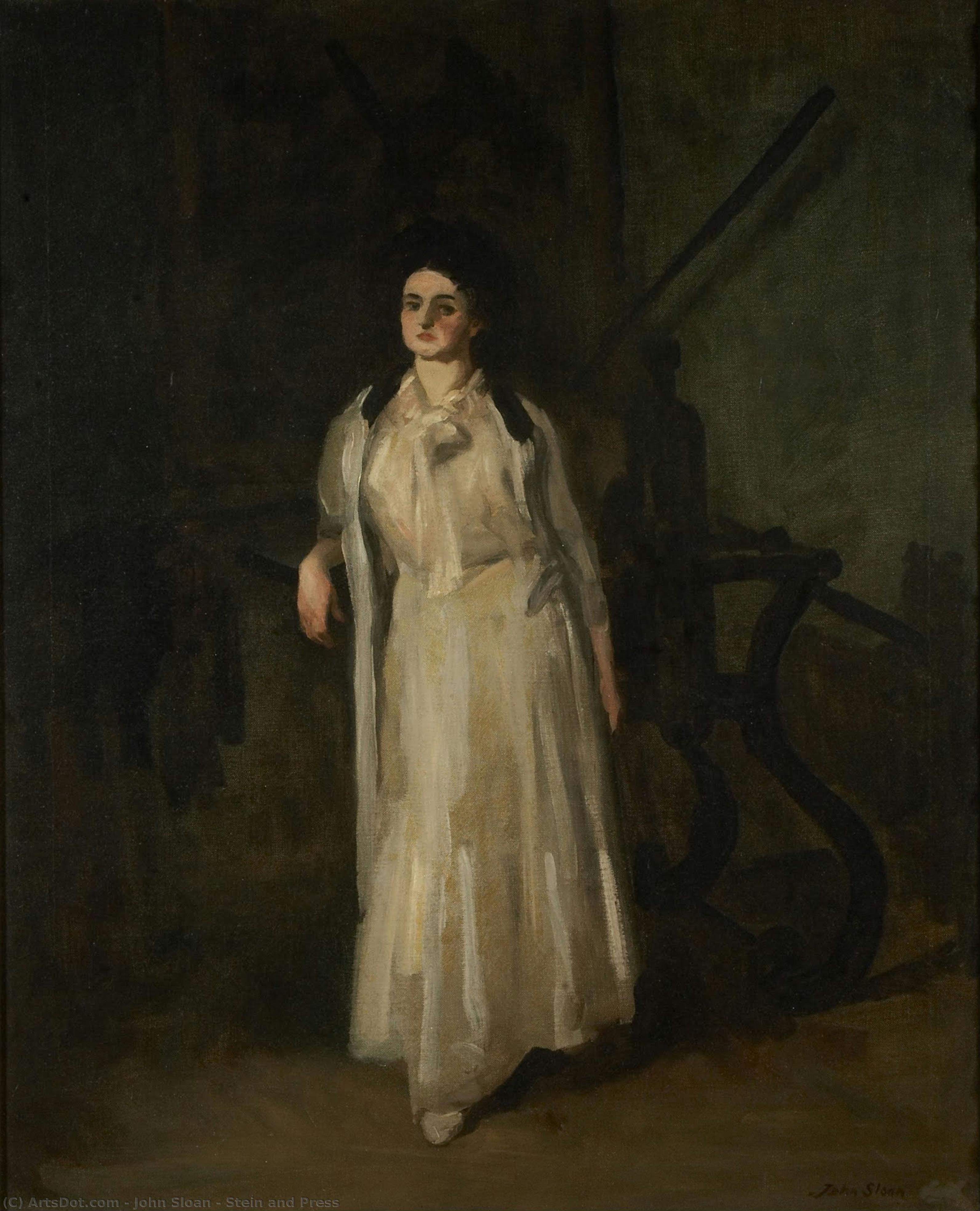 Stein And Press — John French Sloan