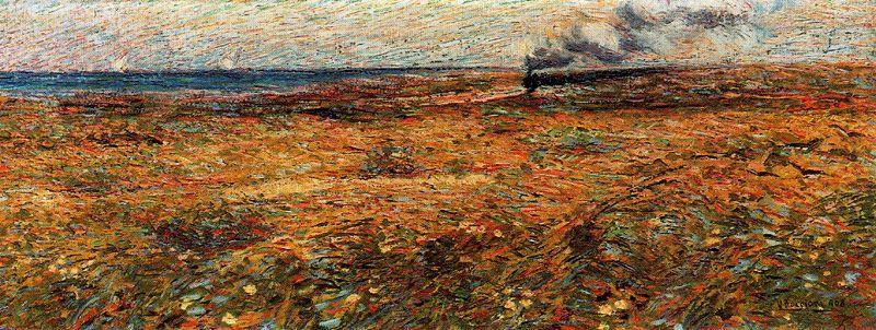 Passing Train — Umberto Boccioni