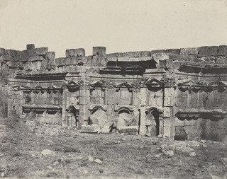Baalbeck, Intérieur De L'enceinte Des Temples Du Soleil Et De Jupiter — Maxime Du Camp