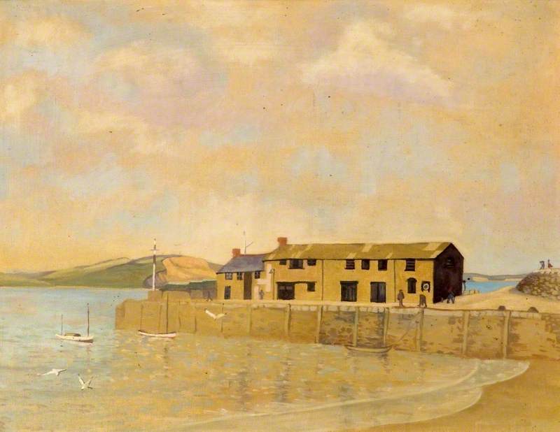 The Cobb, Lyme Regis, Dorset — Bertha Ridley Bell