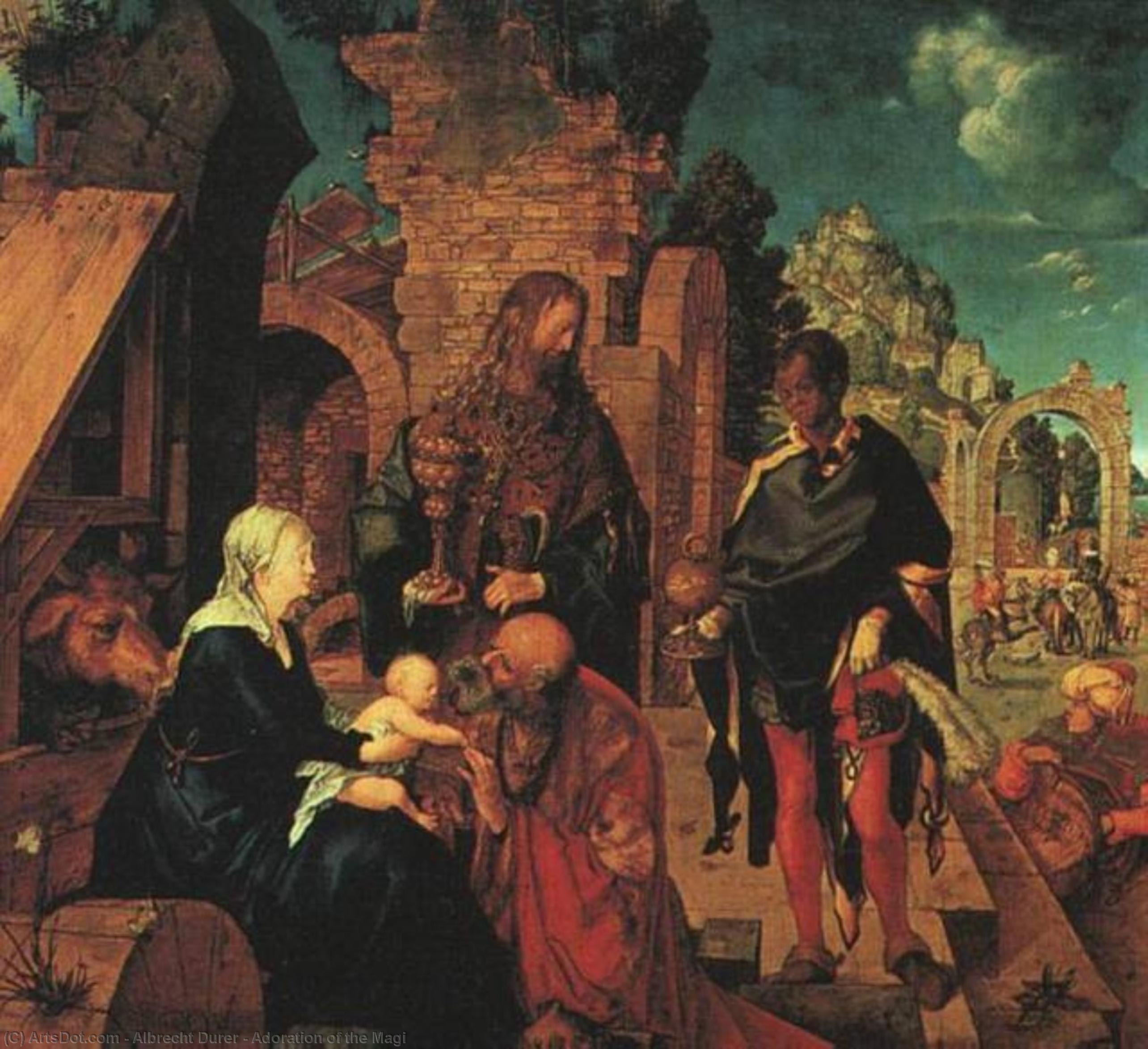 Adoration Of The Magi — Albrecht Dürer