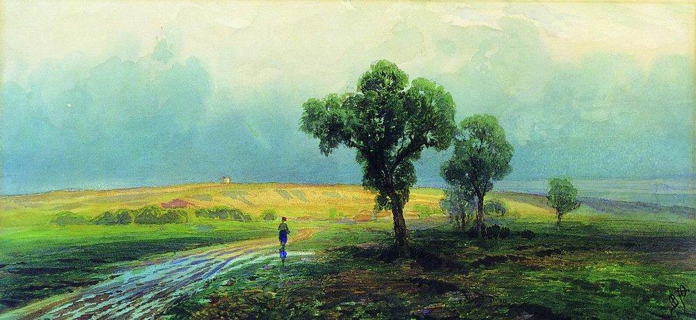 After A Heavy Rain — Fyodor Alexandrovich Vasilyev