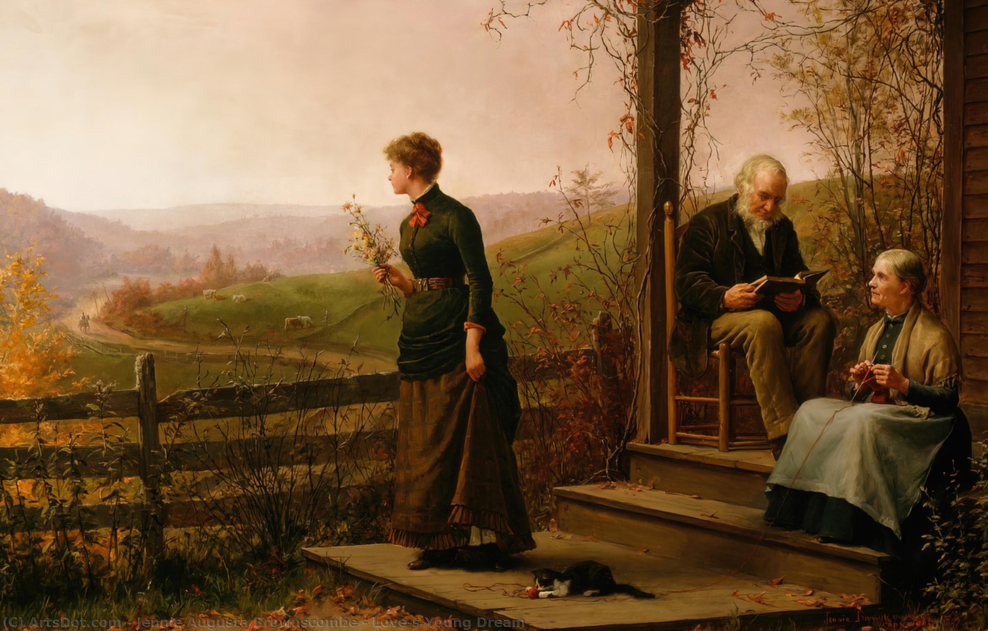 Love's Young Dream — Jennie Augusta Brownscombe
