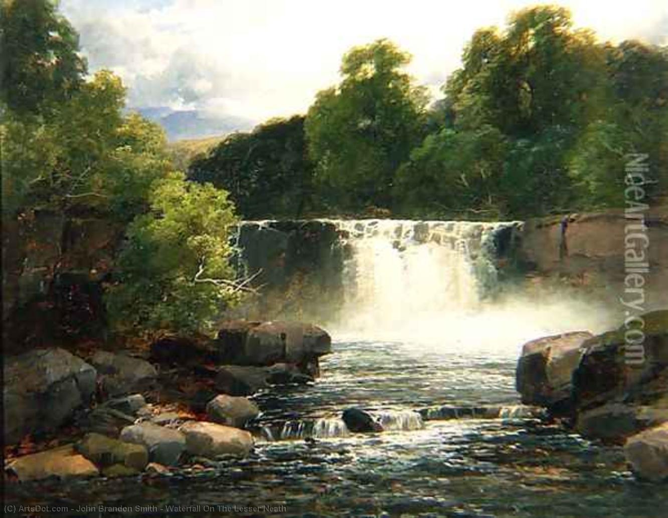 Waterfall On The Lesser Neath — John Brandon Smith