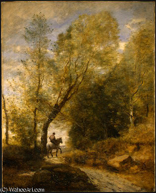 The Forest Of Coubron — Jean-baptiste-camille Corot