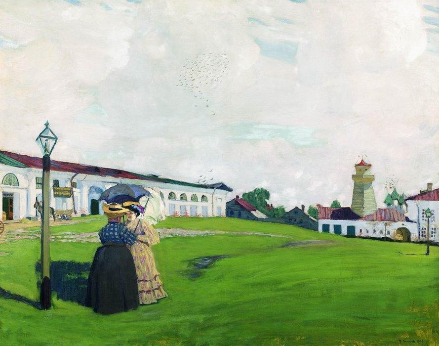 Province (kostroma) — Boris Mikhailovich Kustodiev
