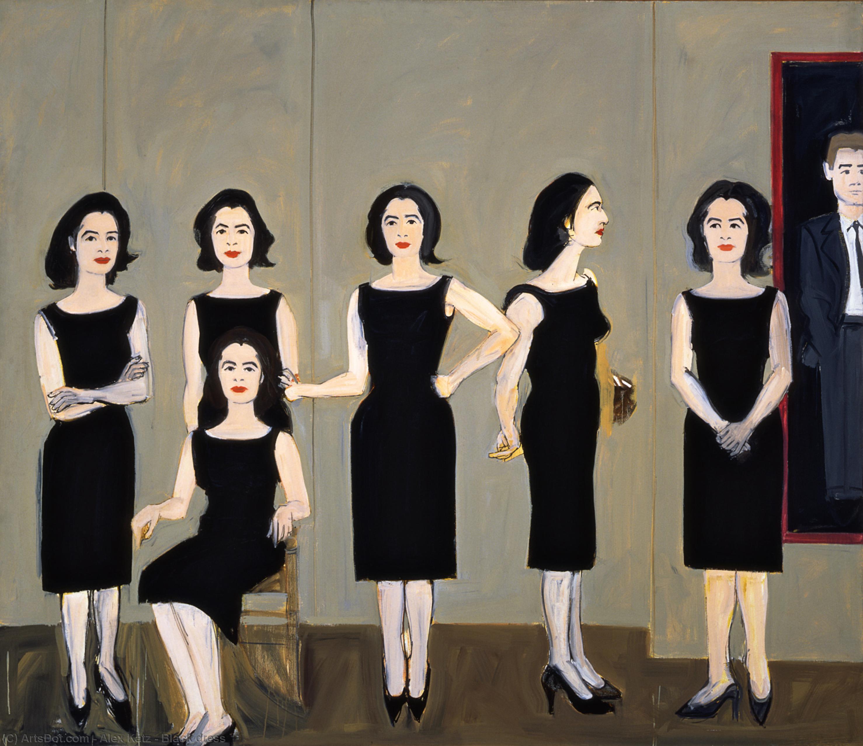 Black Dress — Alex Katz