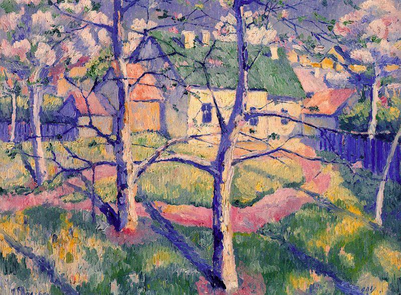 Apples Trees In Blossom — Kazimir Malevich