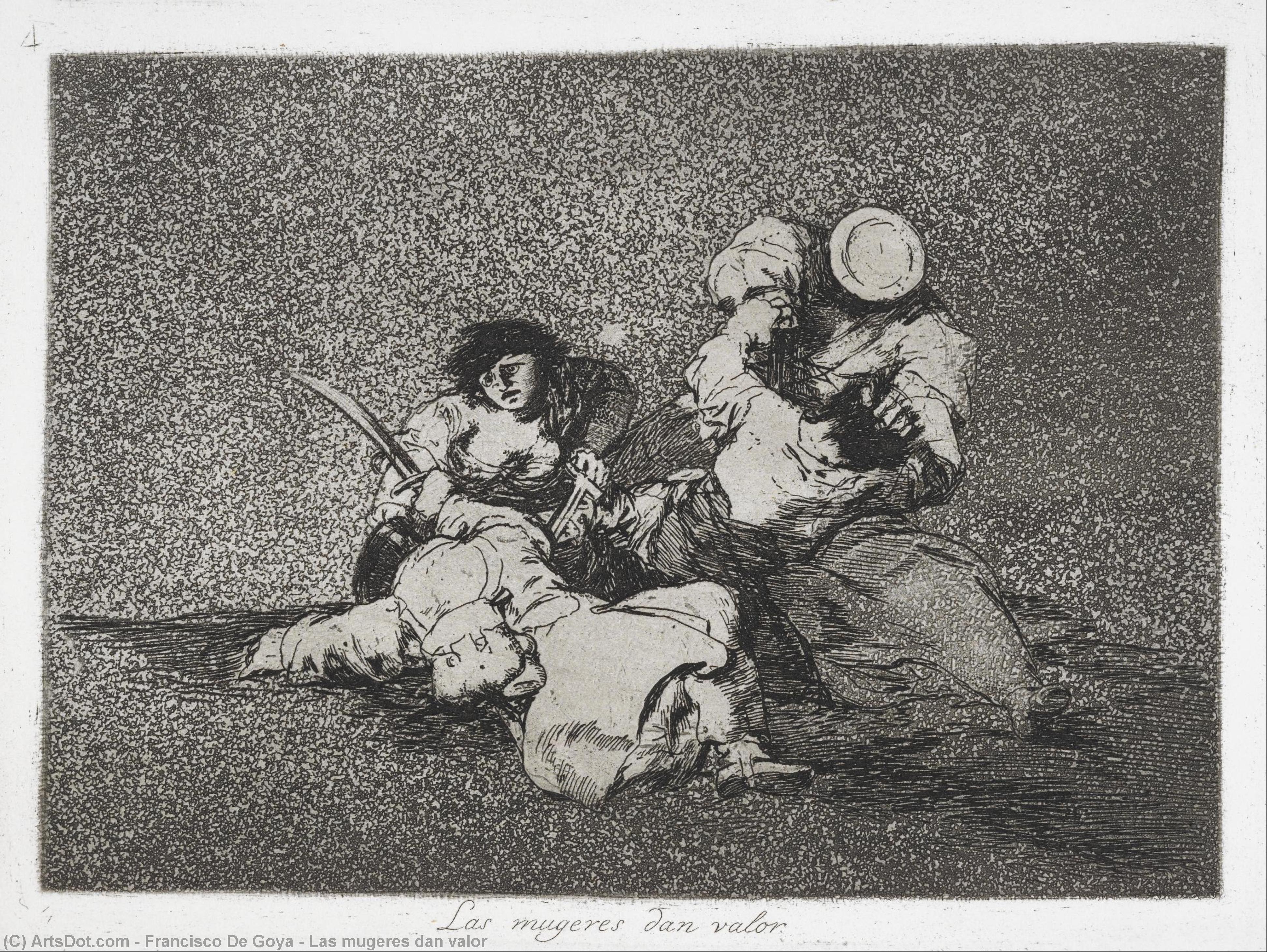 Las Mugeres Dan Valor — Francisco José De Goya Y Lucientes