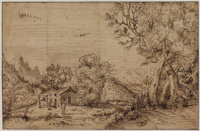 Landscape With Figures — Annibale Carracci