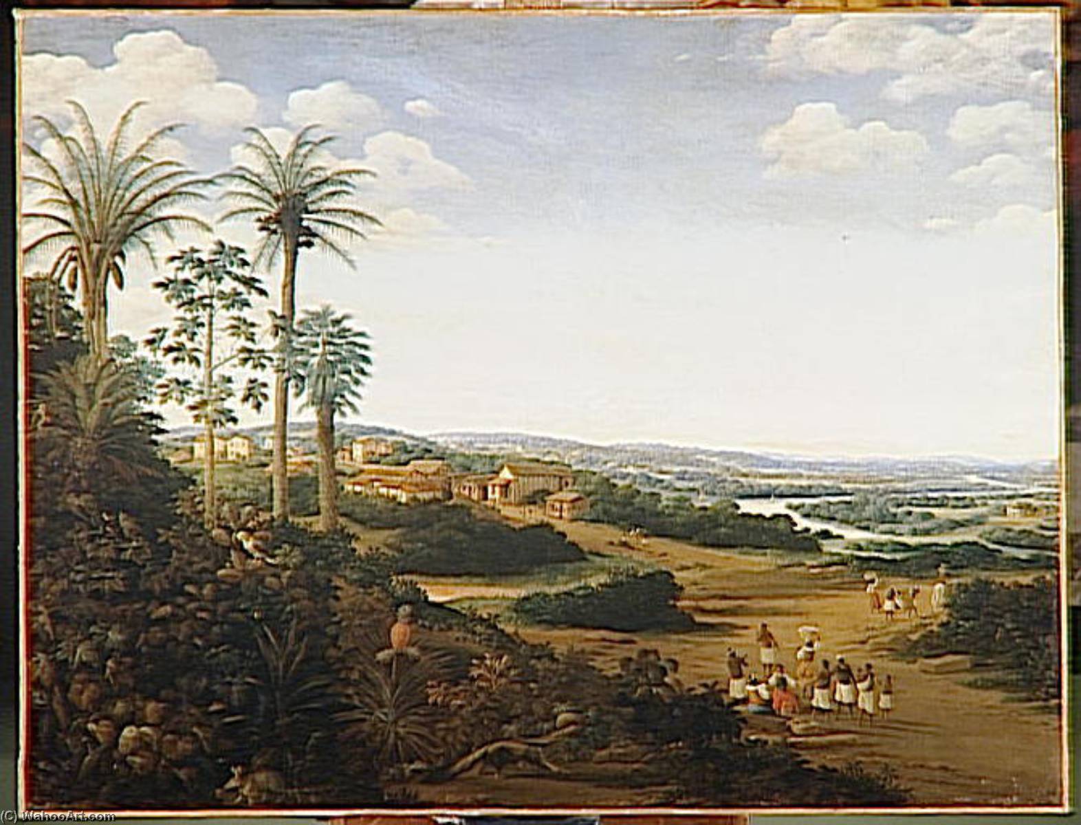 Le Village De Serinhaem Au Bresil — Frans Post
