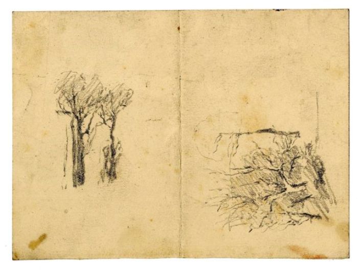 Landscape Sketch 12 — Theodore Clement Steele
