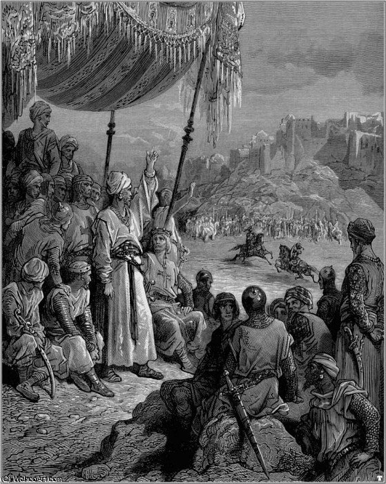 Crusades Tournament — Paul Gustave Doré