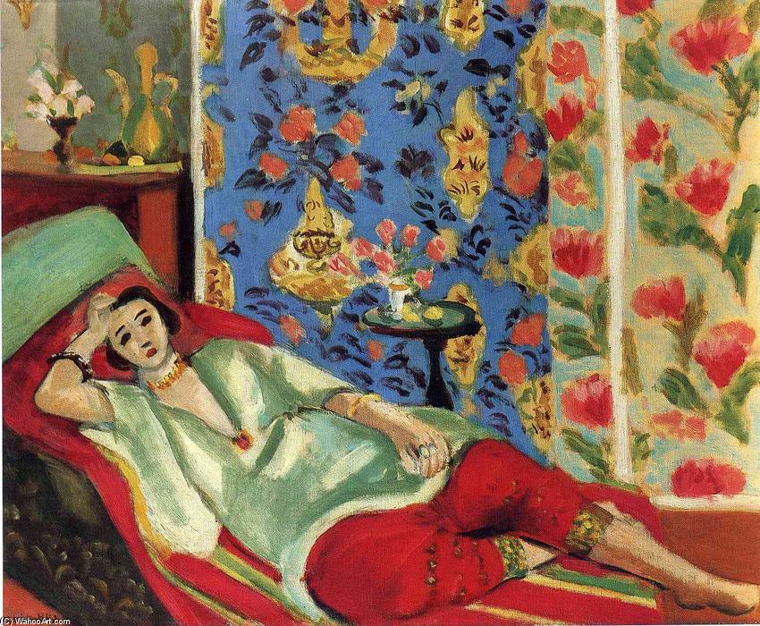 Odalisque In Red Trousers — Henri Matisse