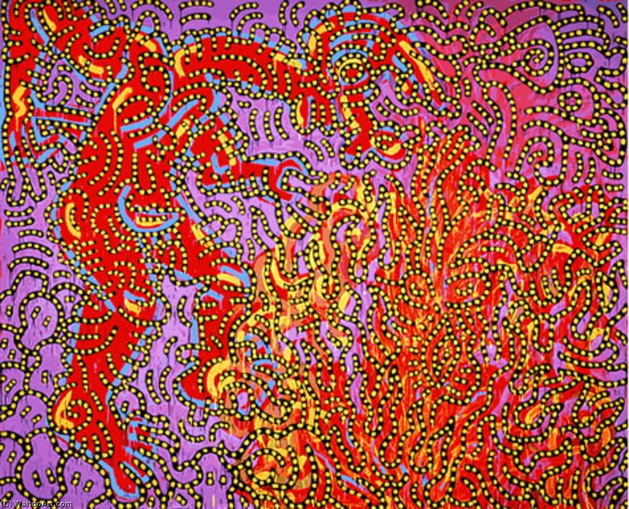 Moses And The Burning Bush — Keith Haring