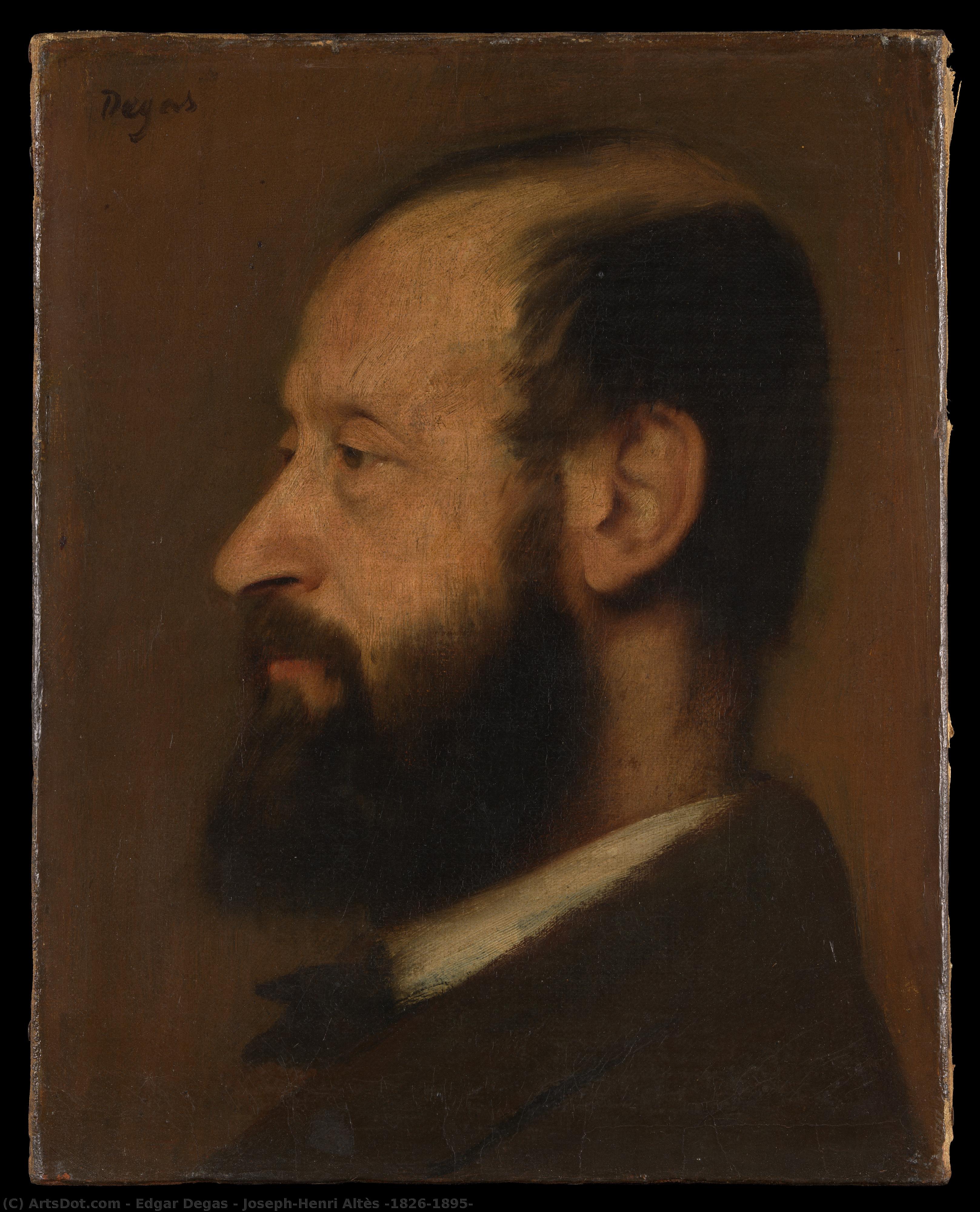 Joseph-henri Altès (1826–1895) — Edgar Degas