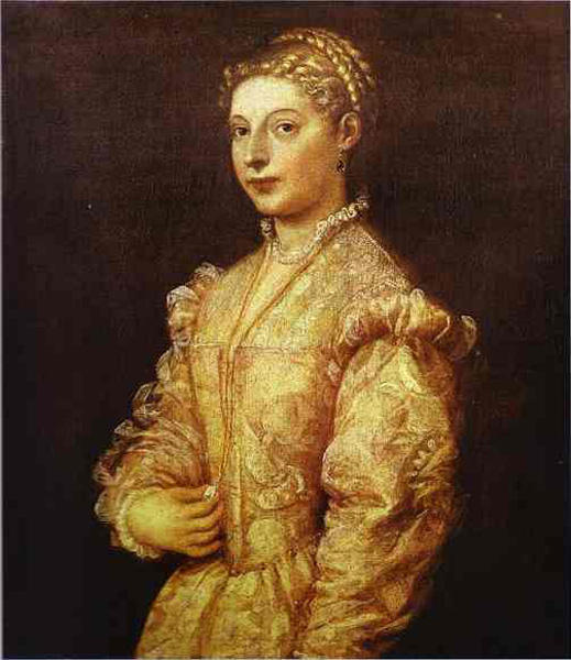 Portrait Of A Girl (lavinia) — Titian