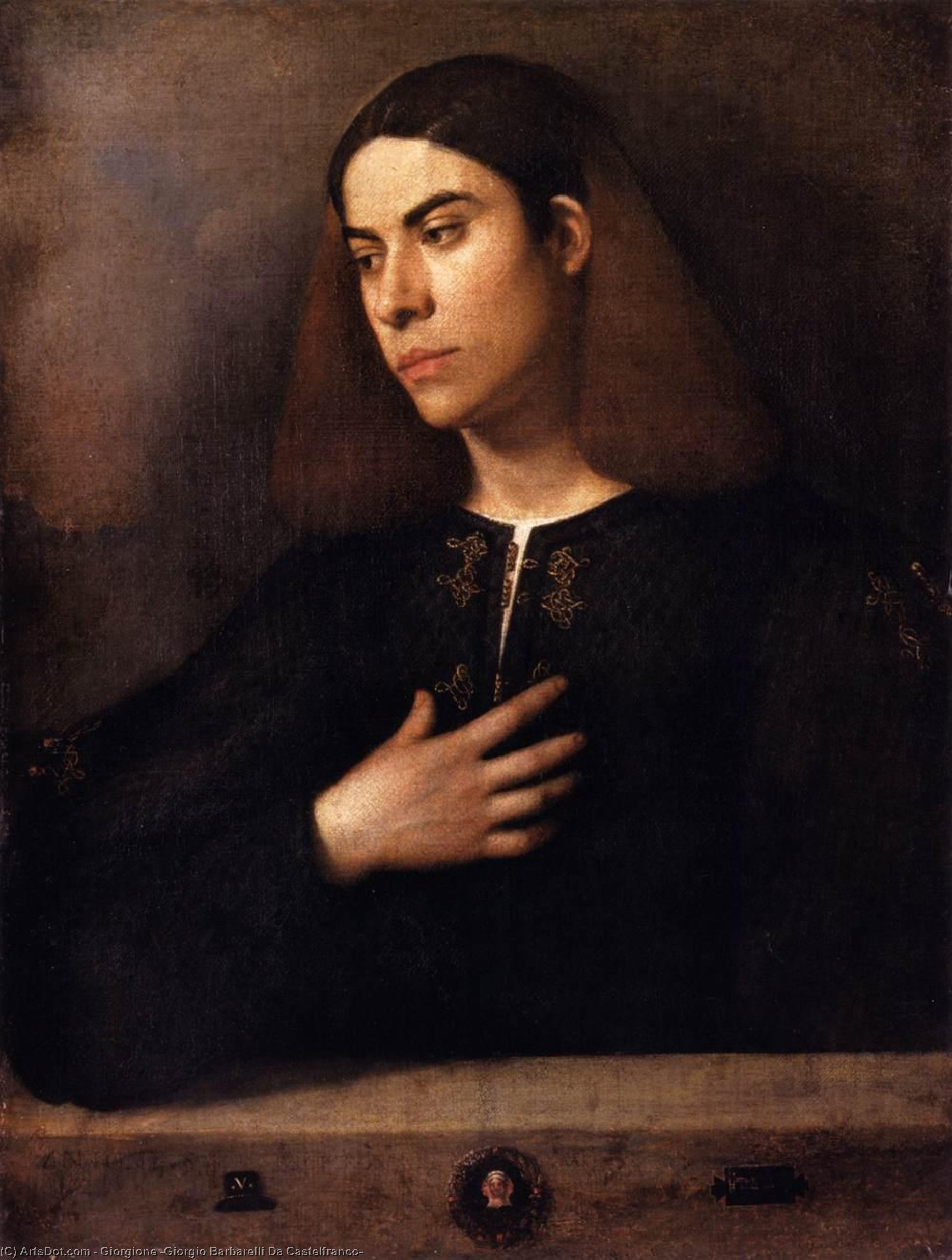 Portrait Of A Youth (antonio Broccardo) — Giorgione
