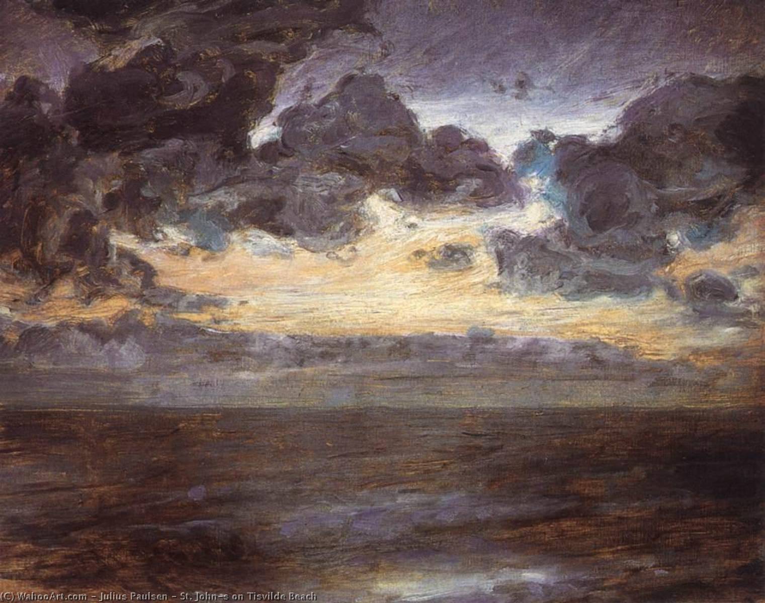 St. John's On Tisvilde Beach — Julius Paulsen