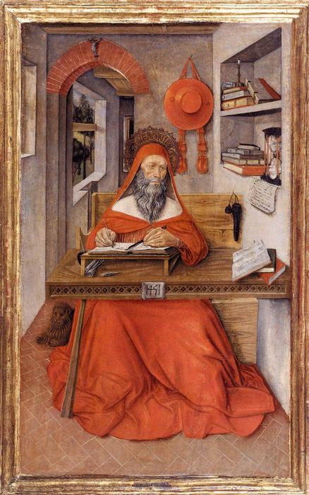 St Jerome In His Study — Antonio Da Fabriano