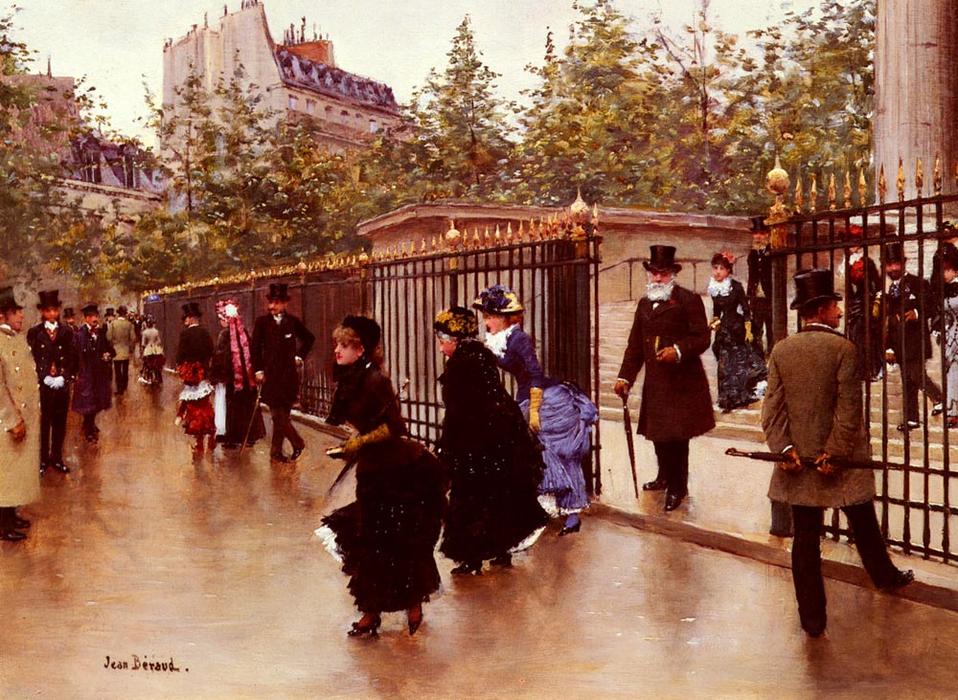 Sortant De La Madeleine, Paris — Jean Georges Béraud