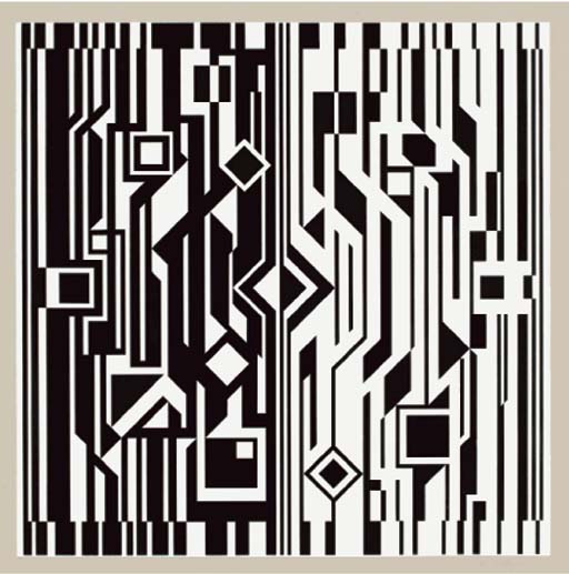 Abstract Composition 17 — Victor Vasarely