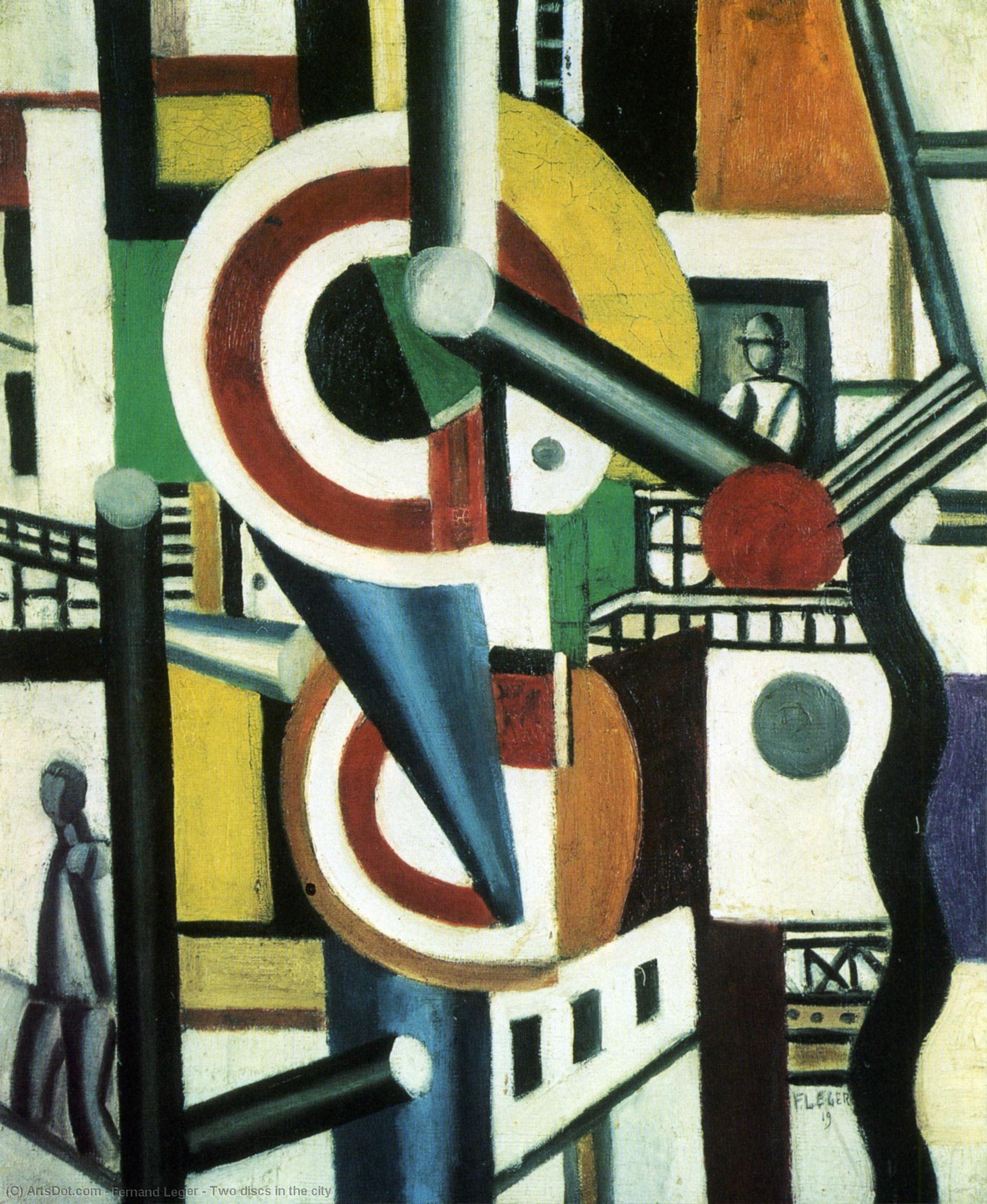 Two Discs In The City — Fernand Léger