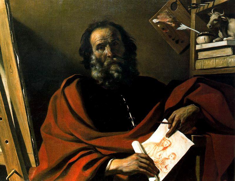 San Luca — Guercino