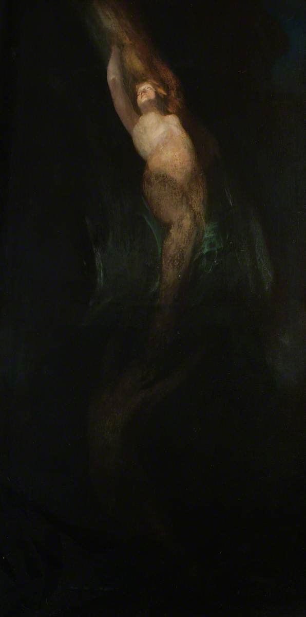 Nude Figure — Edgar Herbert Thomas