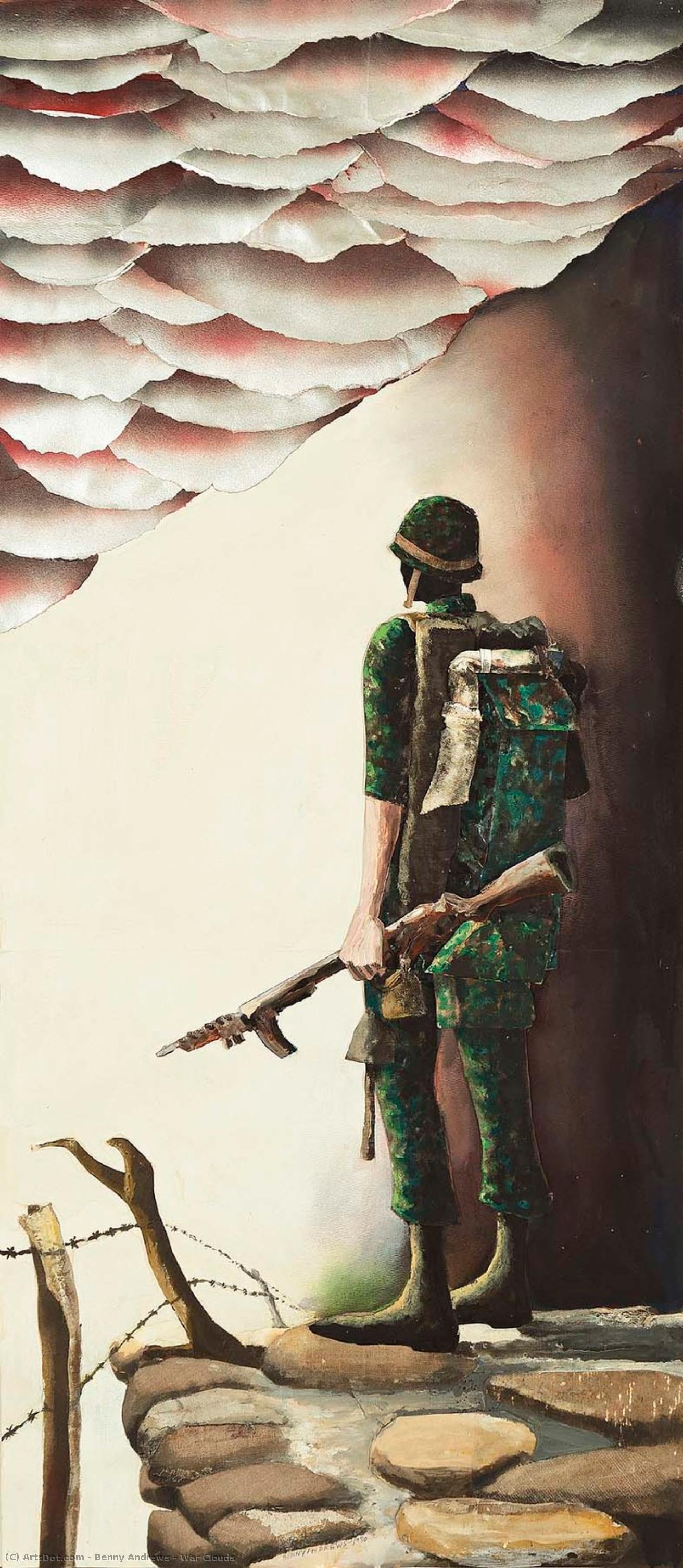 War Clouds — Benny Andrews