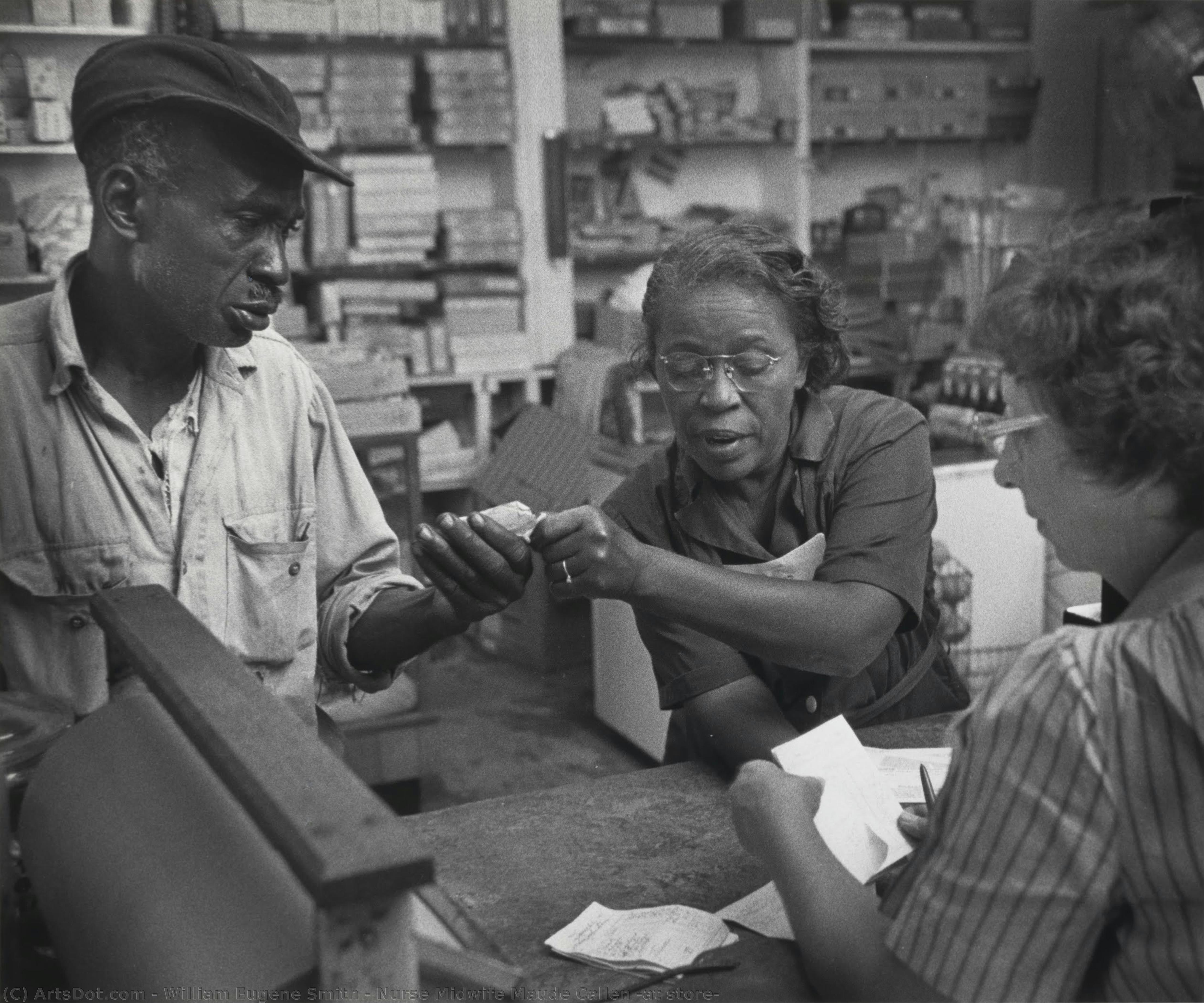 Nurse Midwife Maude Callen (at Store) — William Eugene Smith