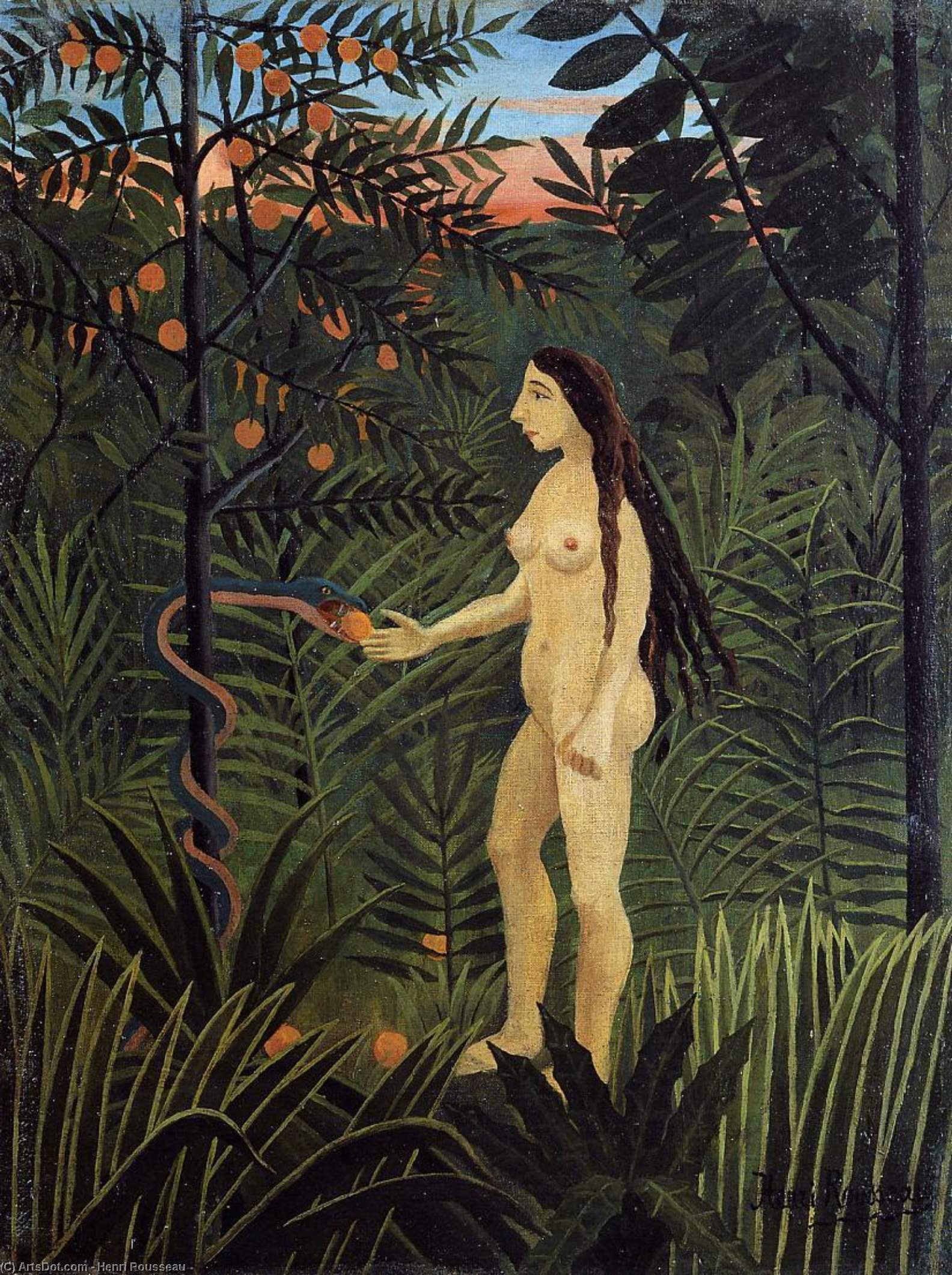 Eve — Henri Julien Félix Rousseau (le Douanier)