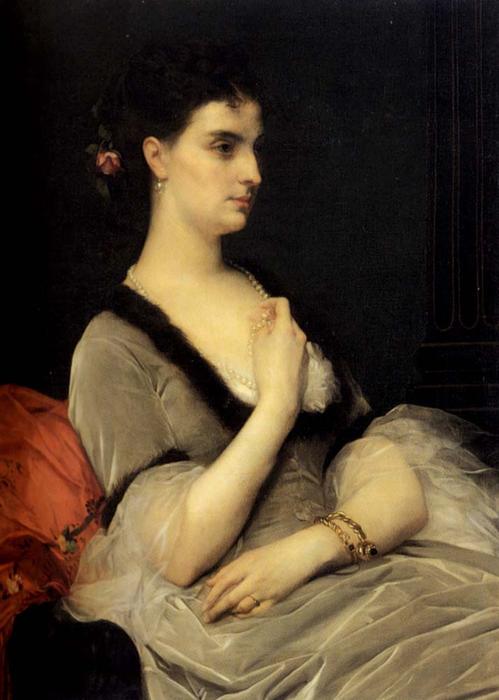 Portrait Of Countess E. A. Vorontsova-dashkova — Alexandre Cabanel