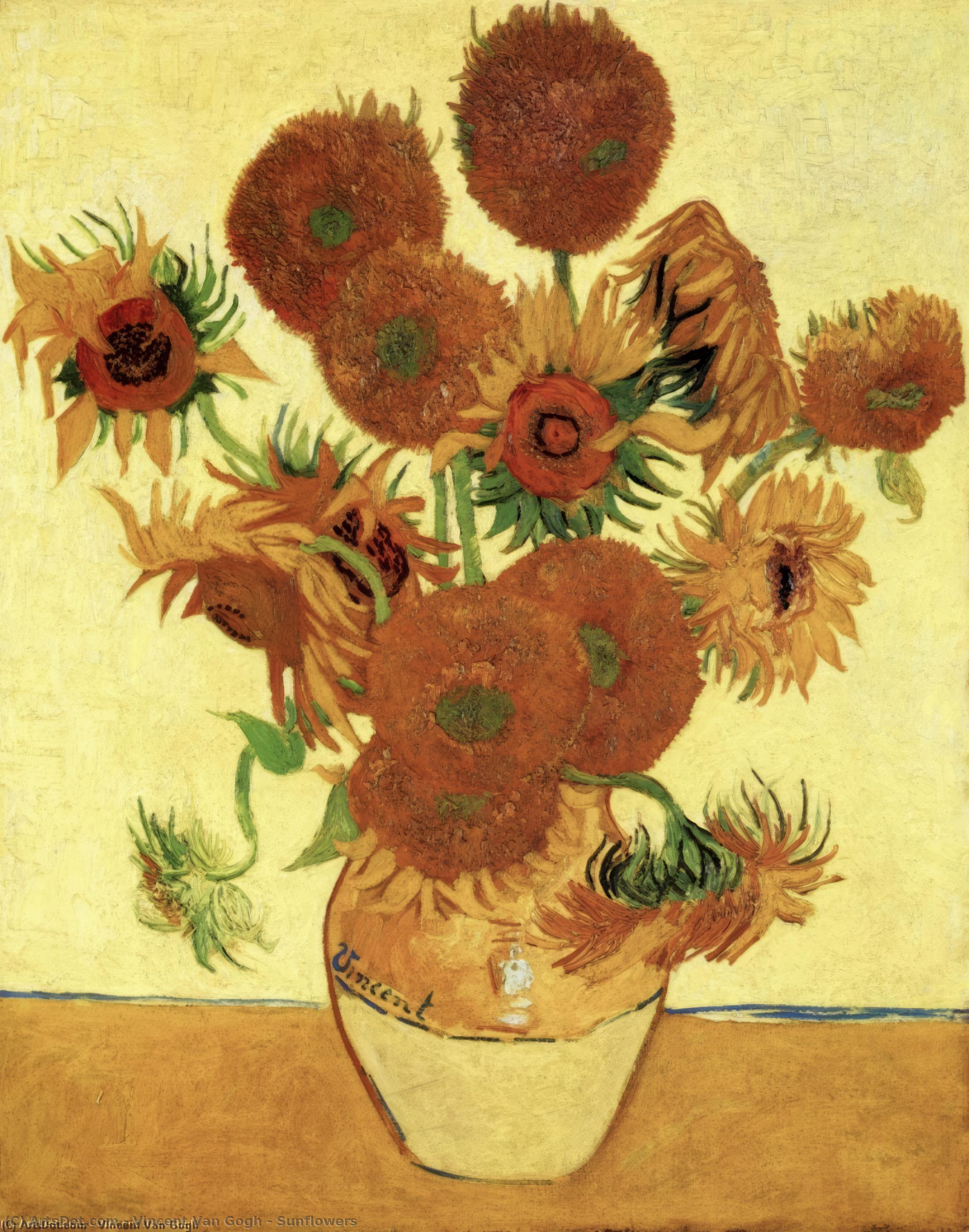 Sunflowers — Vincent Willem Van Gogh