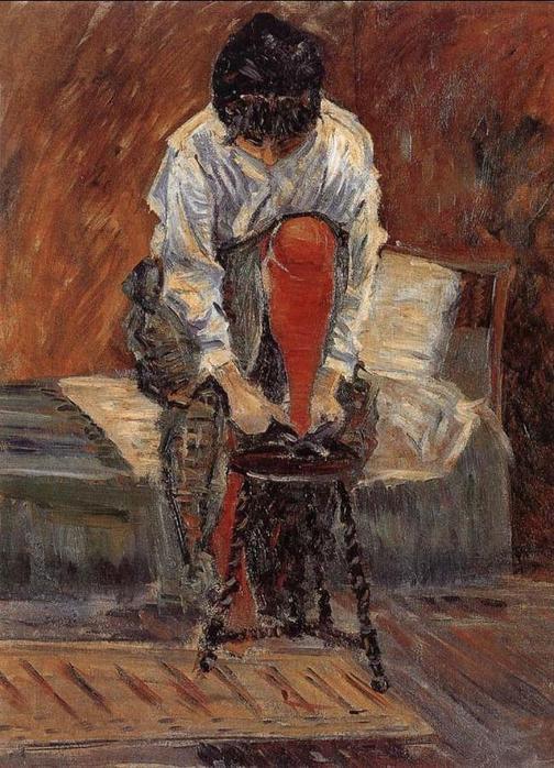 Red Silk Stockings — Paul Signac