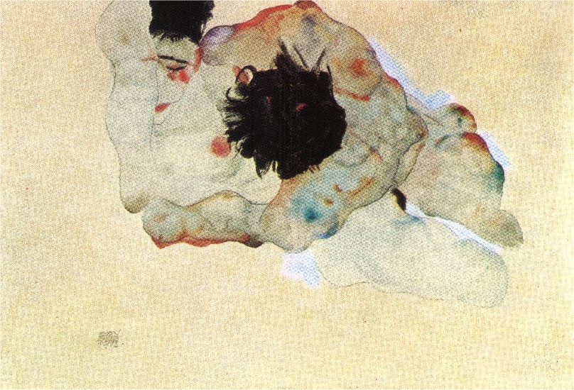 Etreintr 1912 — Egon Schiele