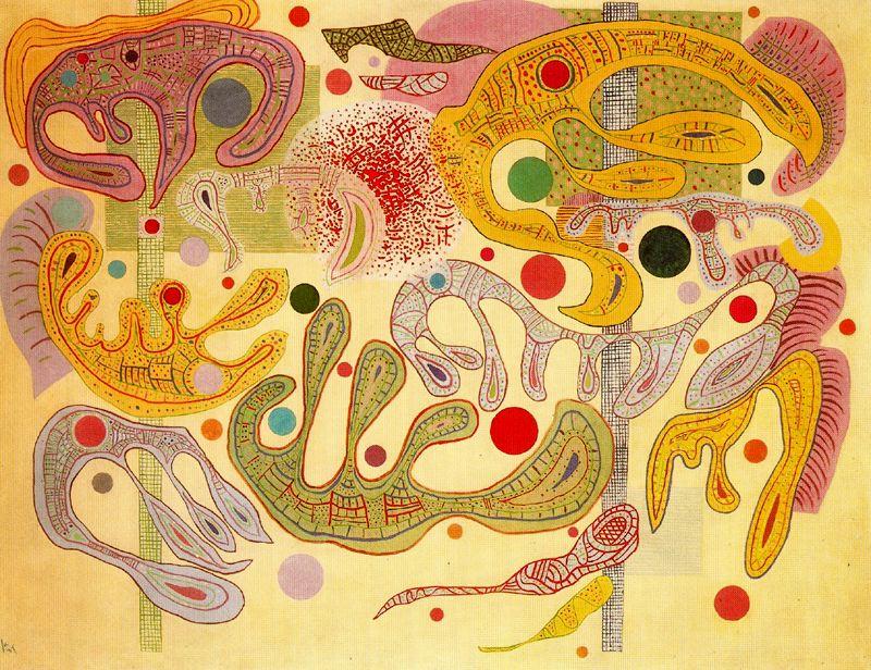 Strange Shapes — Wassily Wassilyevich Kandinsky